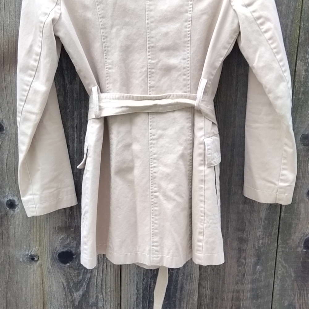 XS old Navy short trench